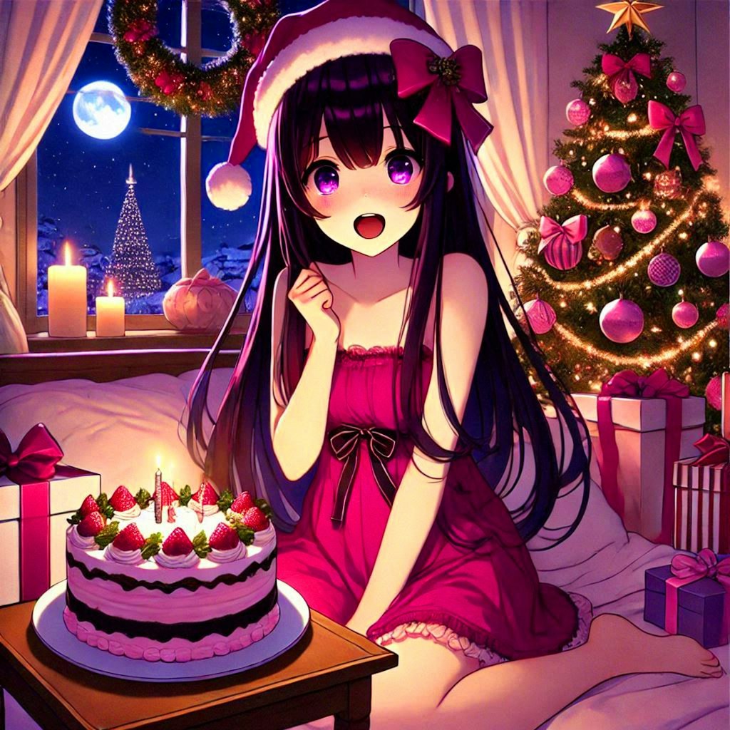 クリスマスケーキと、うちの子★その3(11枚)