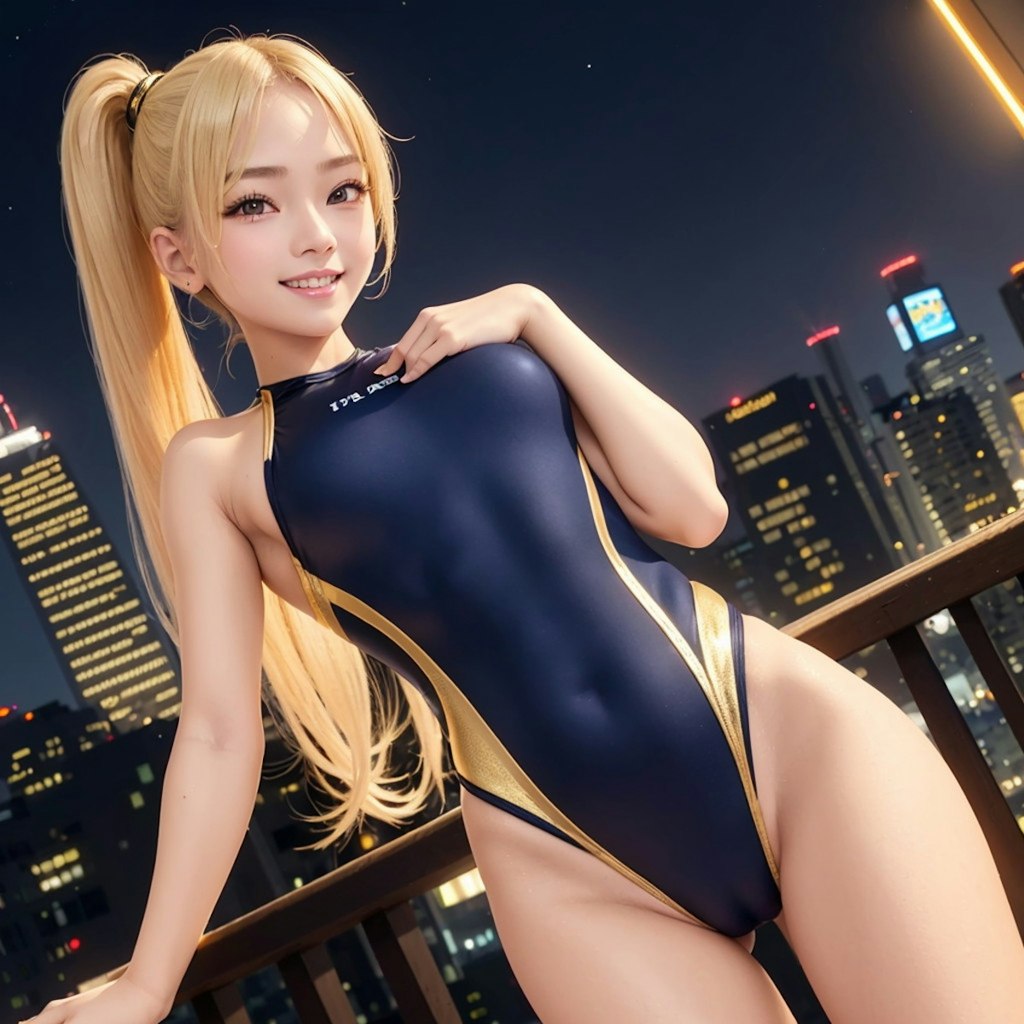 ３２１日々是　競泳水着の彼女