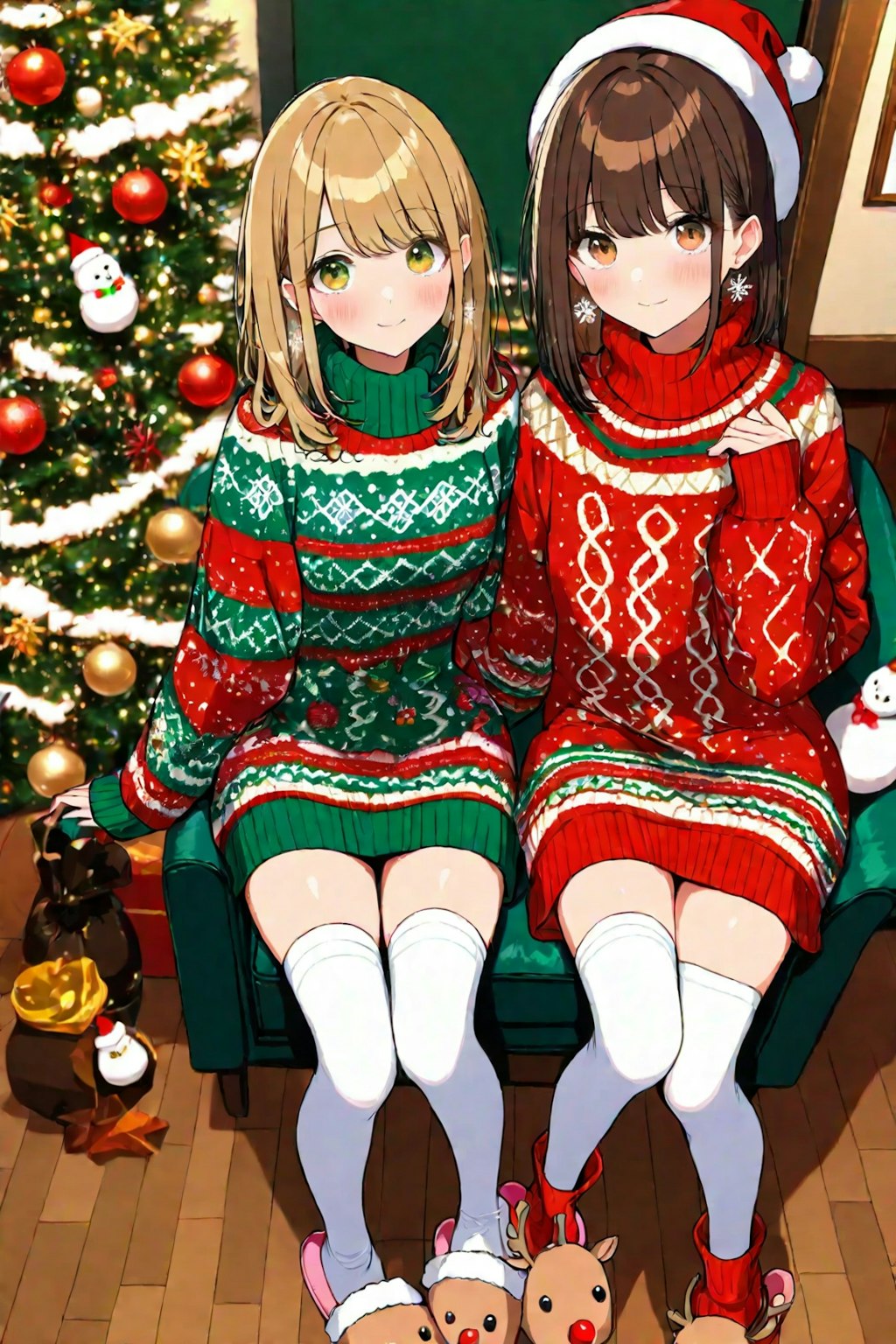 🎄クリスマスニット🧣