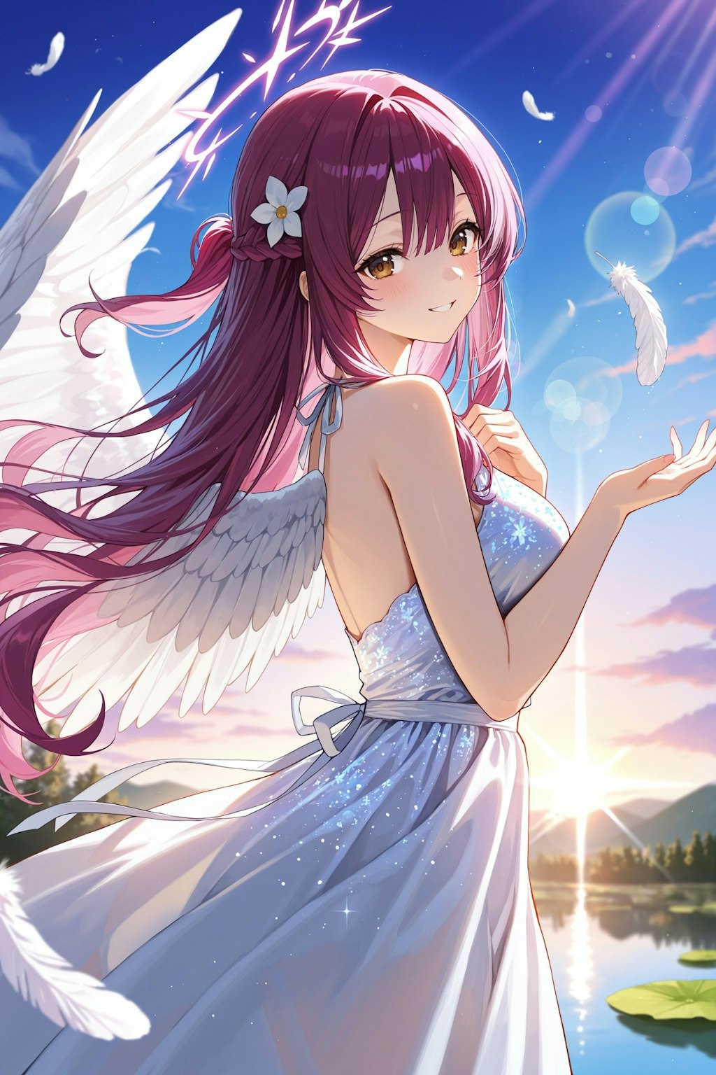 天使さん頑張ります