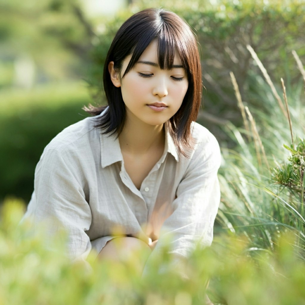 お花摘み