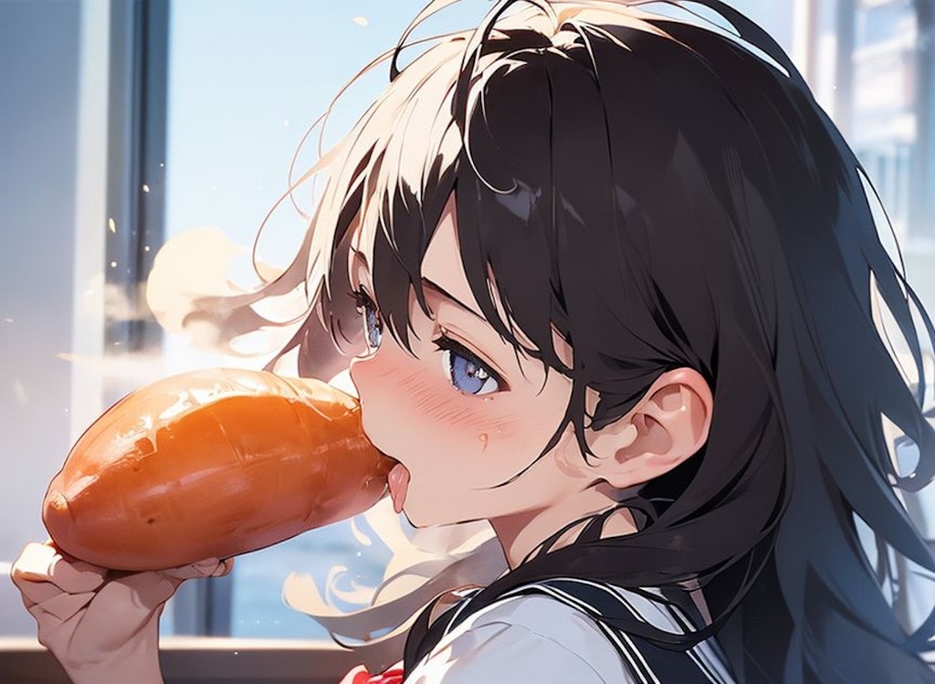 焼き芋が好きな子