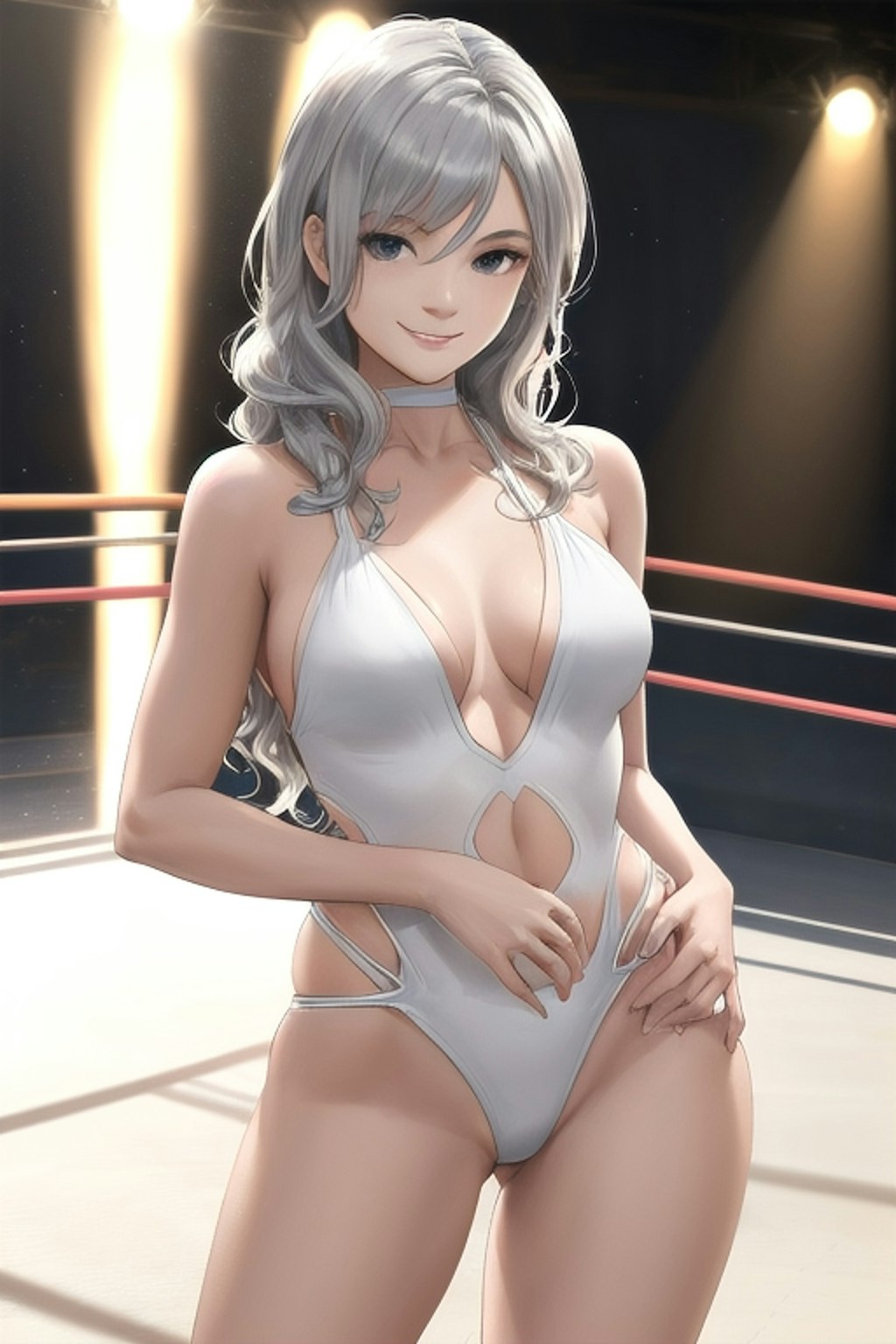 白い水着のプロレスラー　PARTⅡ