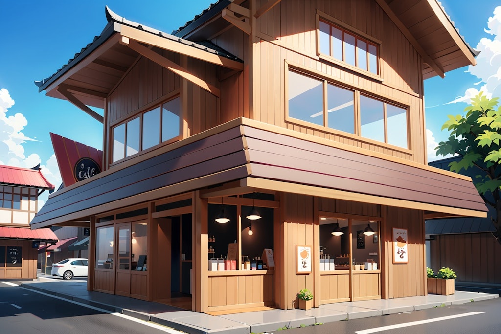 自然建築#15 モダンなお店