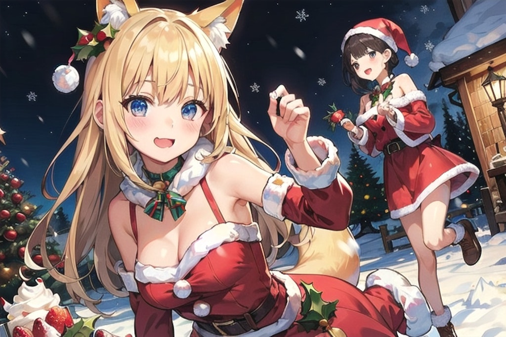 santa girl