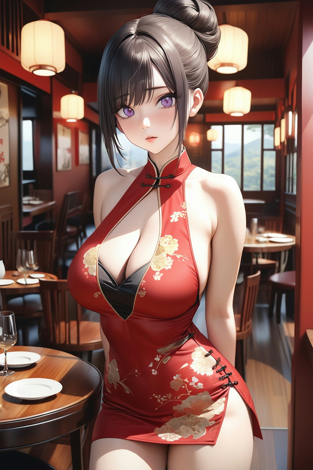 チャイニーズレストランの看板娘