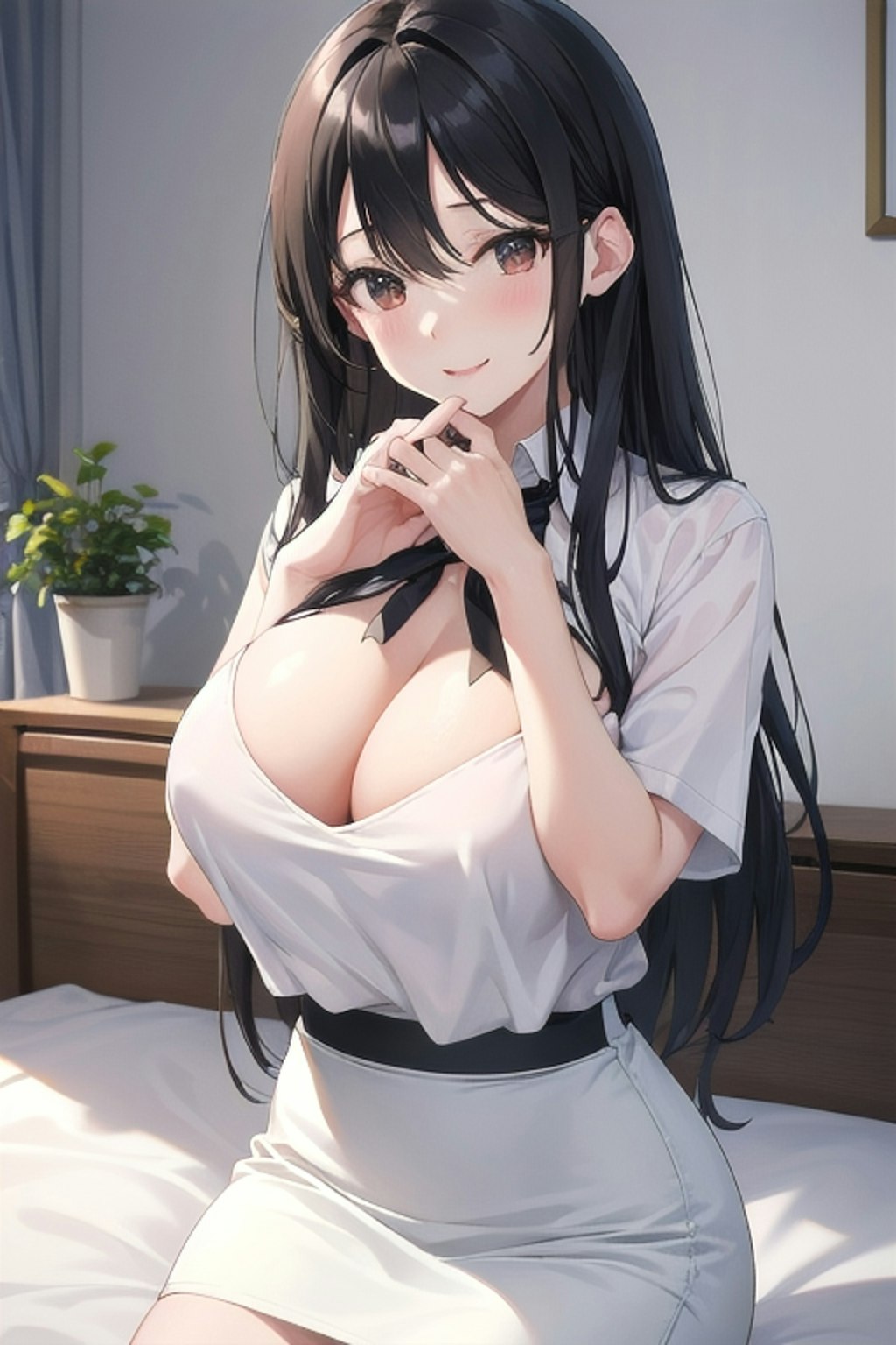 似たような制服いっぱい