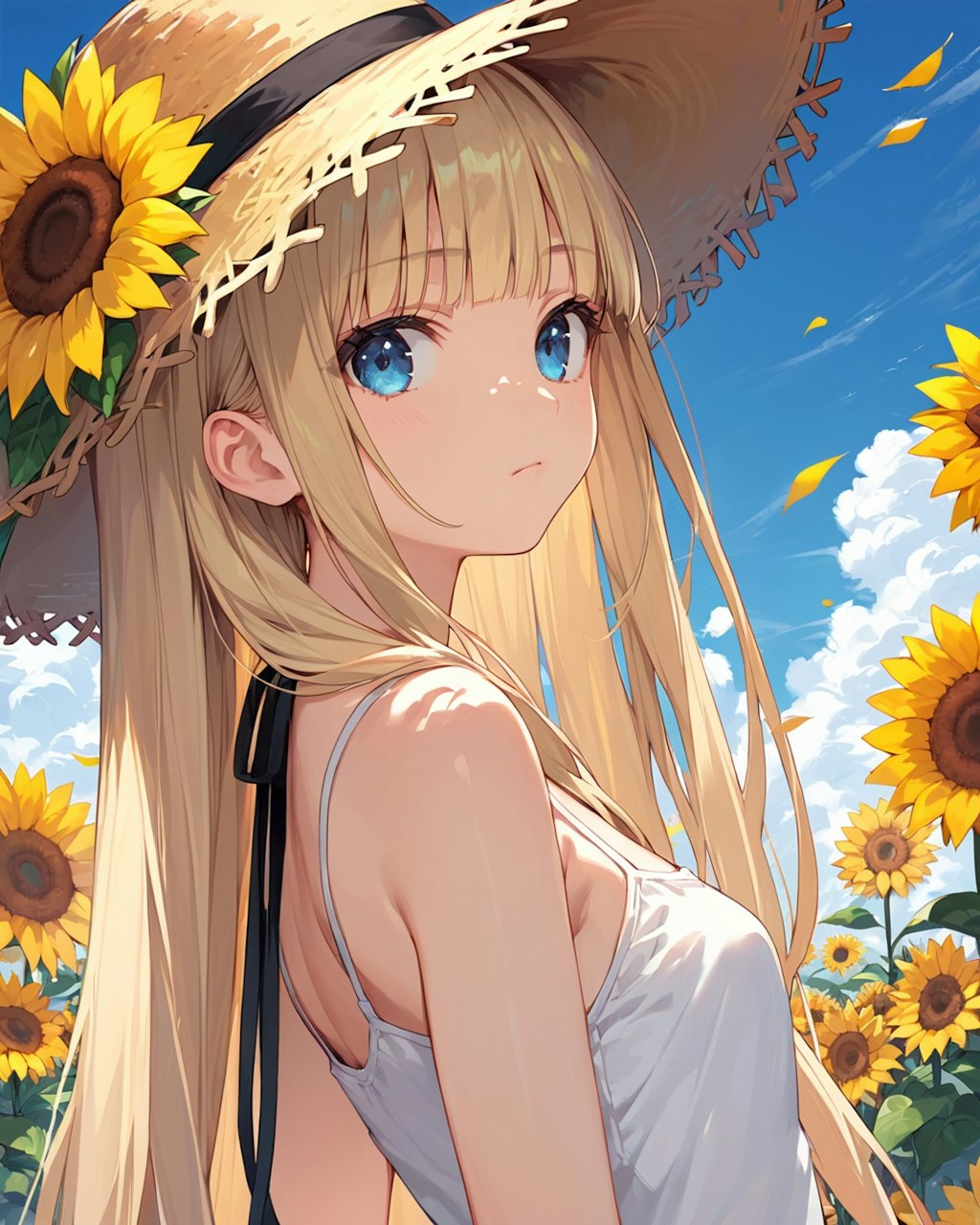 夏の竹林道