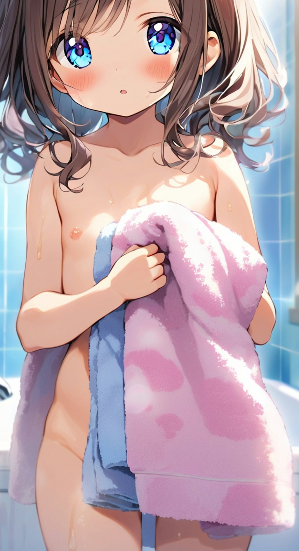お風呂上がりのバスタオル娘4 『おにい…あ、あの、ね♡』