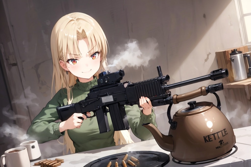 兵装が茶を沸かす