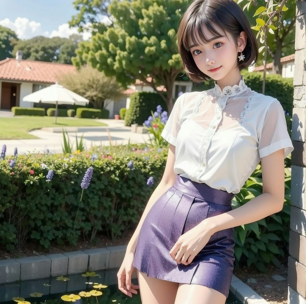 こんな感じのショートボブの娘がすきだなぁ
