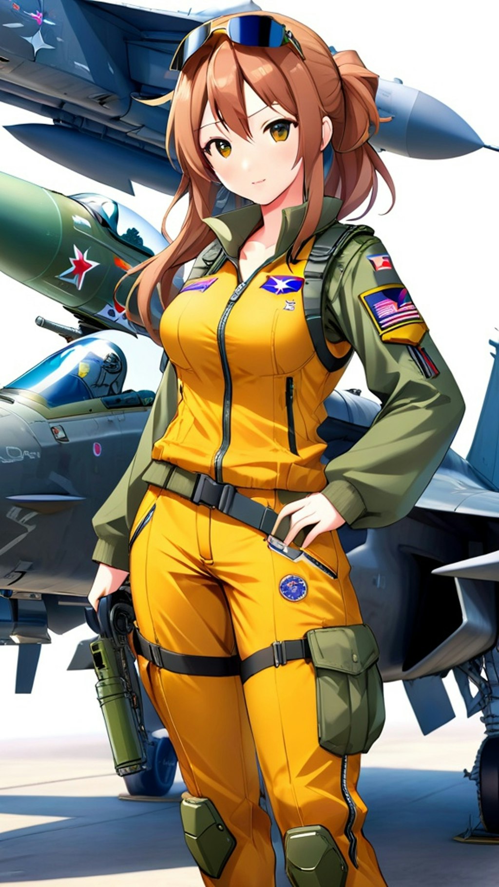 擬人化　F-15 イーグル　2