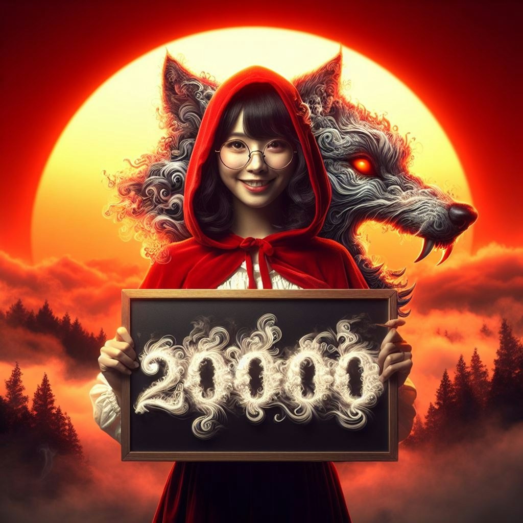 𝐊𝐀🐺さん、20000いいね おめでとうございます