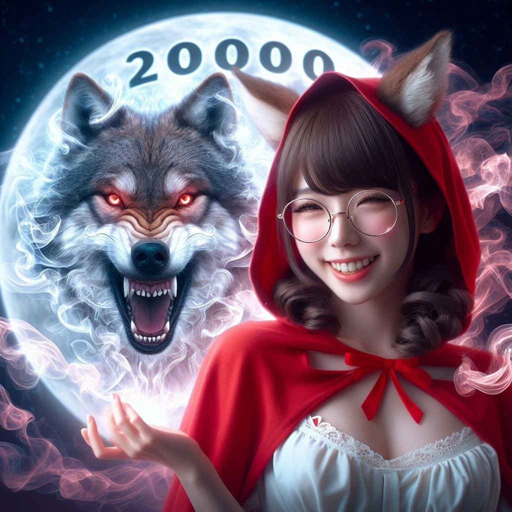 𝐊𝐀🐺さん、20000いいね おめでとうございます