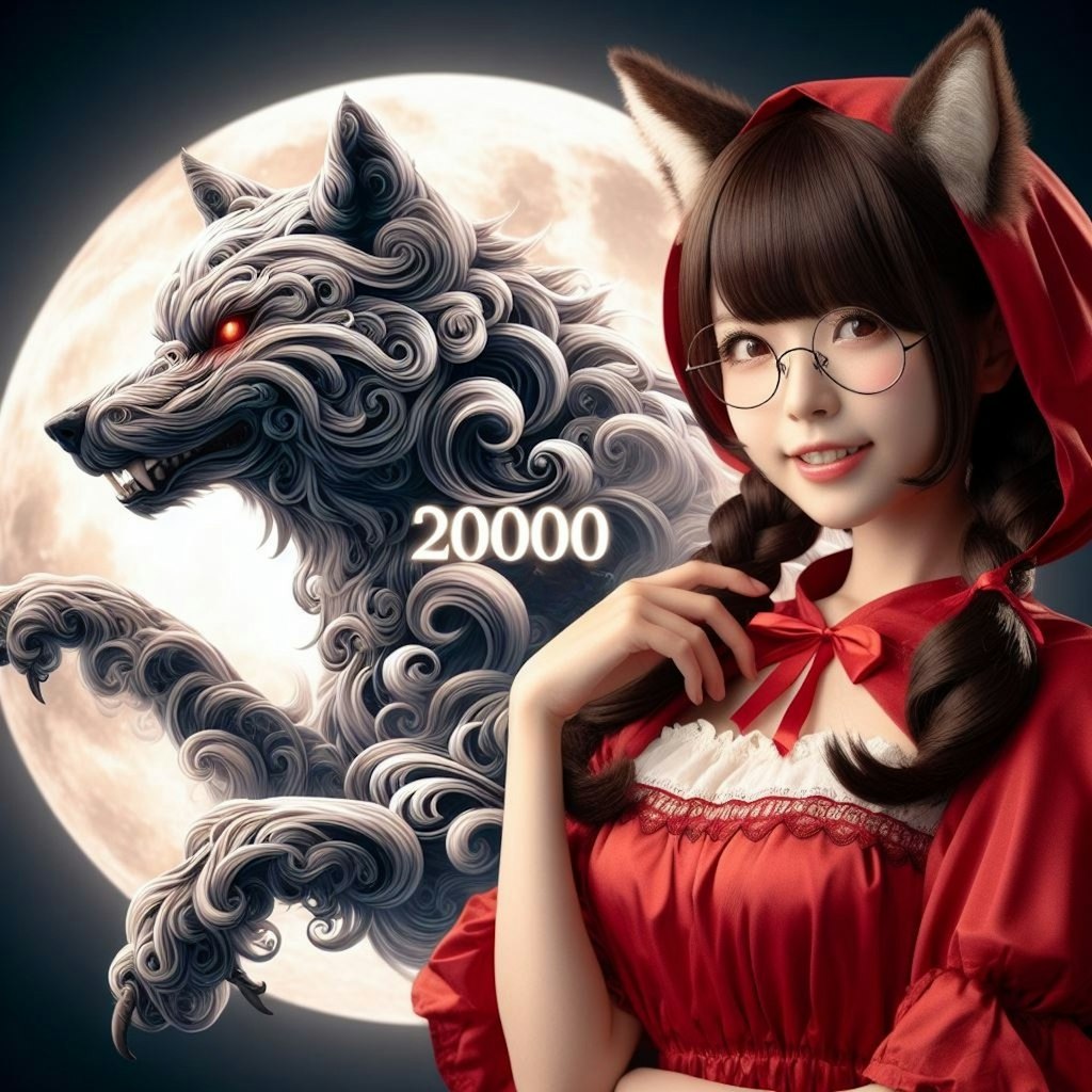 𝐊𝐀🐺さん、20000いいね おめでとうございます