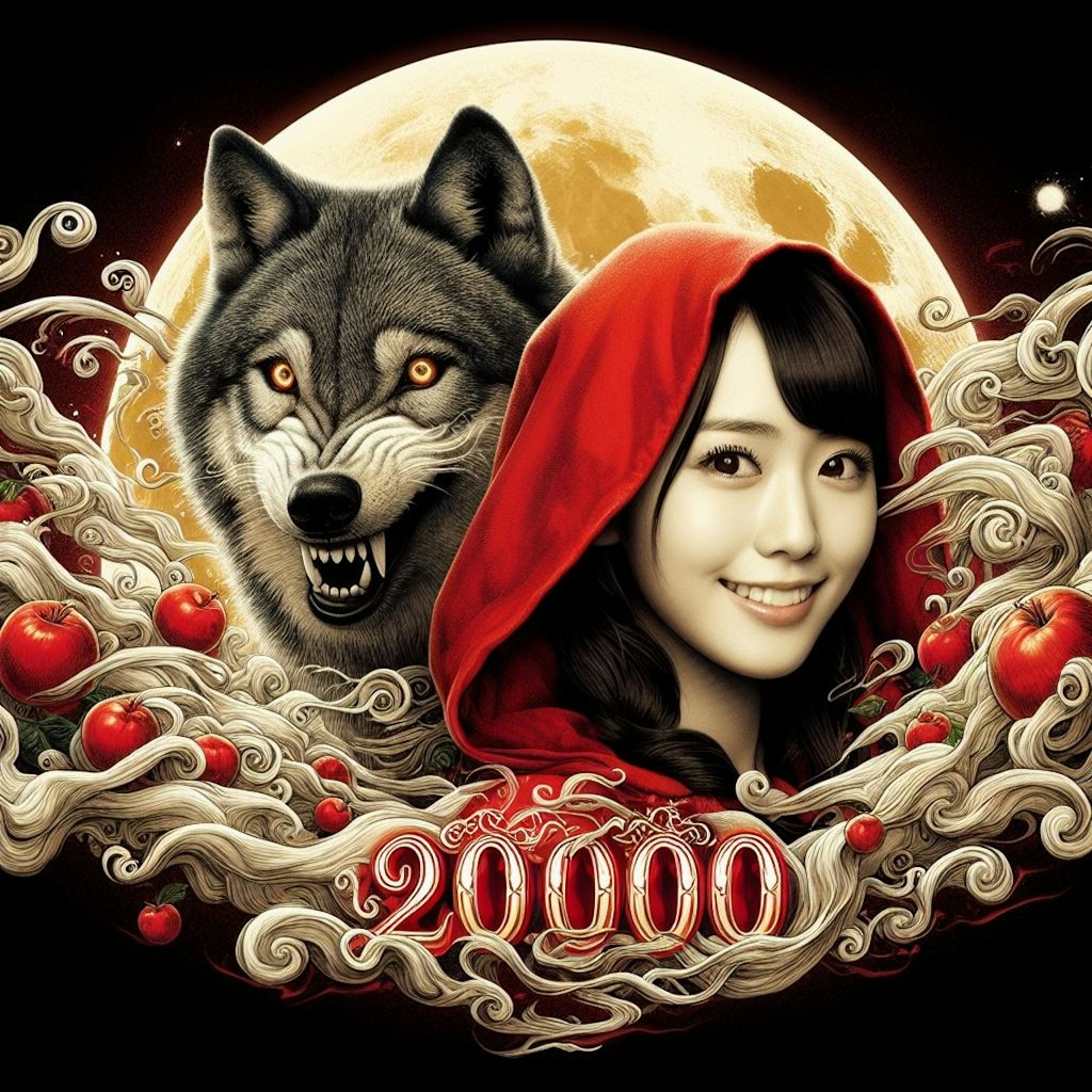 𝐊𝐀🐺さん、20000いいね おめでとうございます