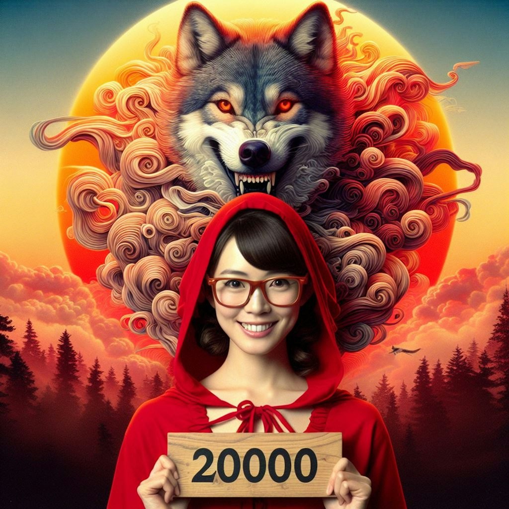 𝐊𝐀🐺さん、20000いいね おめでとうございます