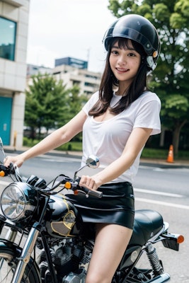 一緒にツーリングしよ💜（バイク女子Part2）