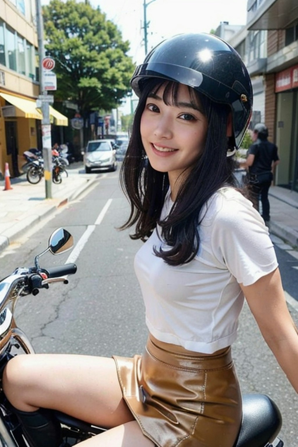 一緒にツーリングしよ💜（バイク女子Part2）