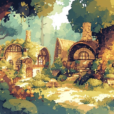 森人の住む村