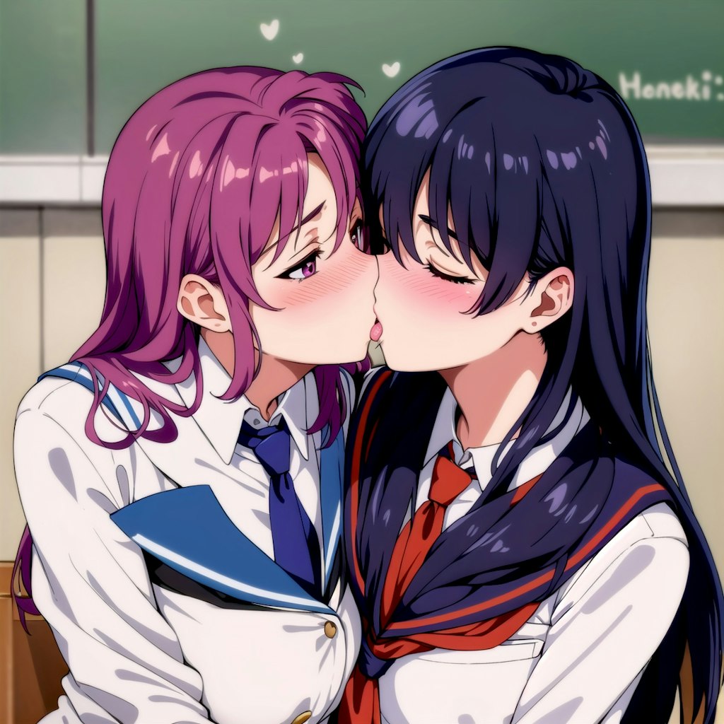 ねえ！キスしよ♥