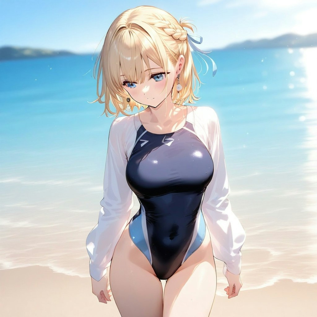 海の日の（新体操）お休み（バカンス）