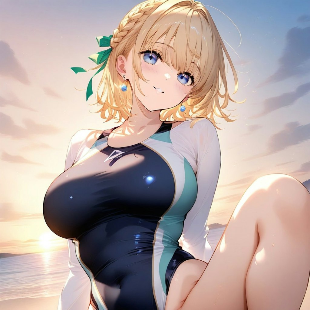 海の日の（新体操）お休み（バカンス）