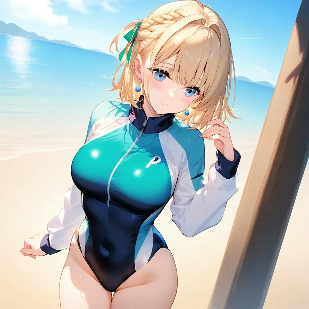 海の日の（新体操）お休み（バカンス）