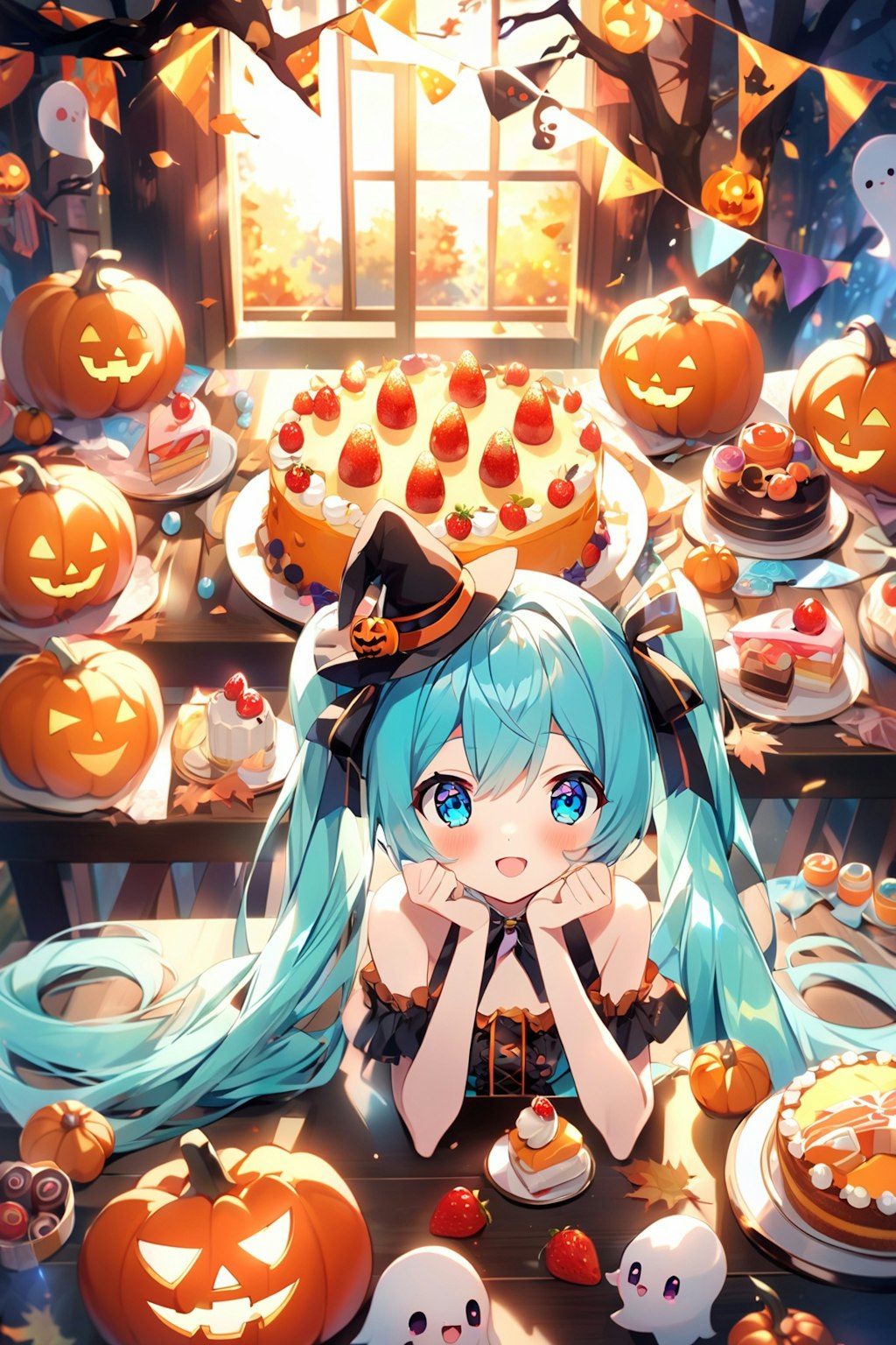 ハロウィンケーキパーティー