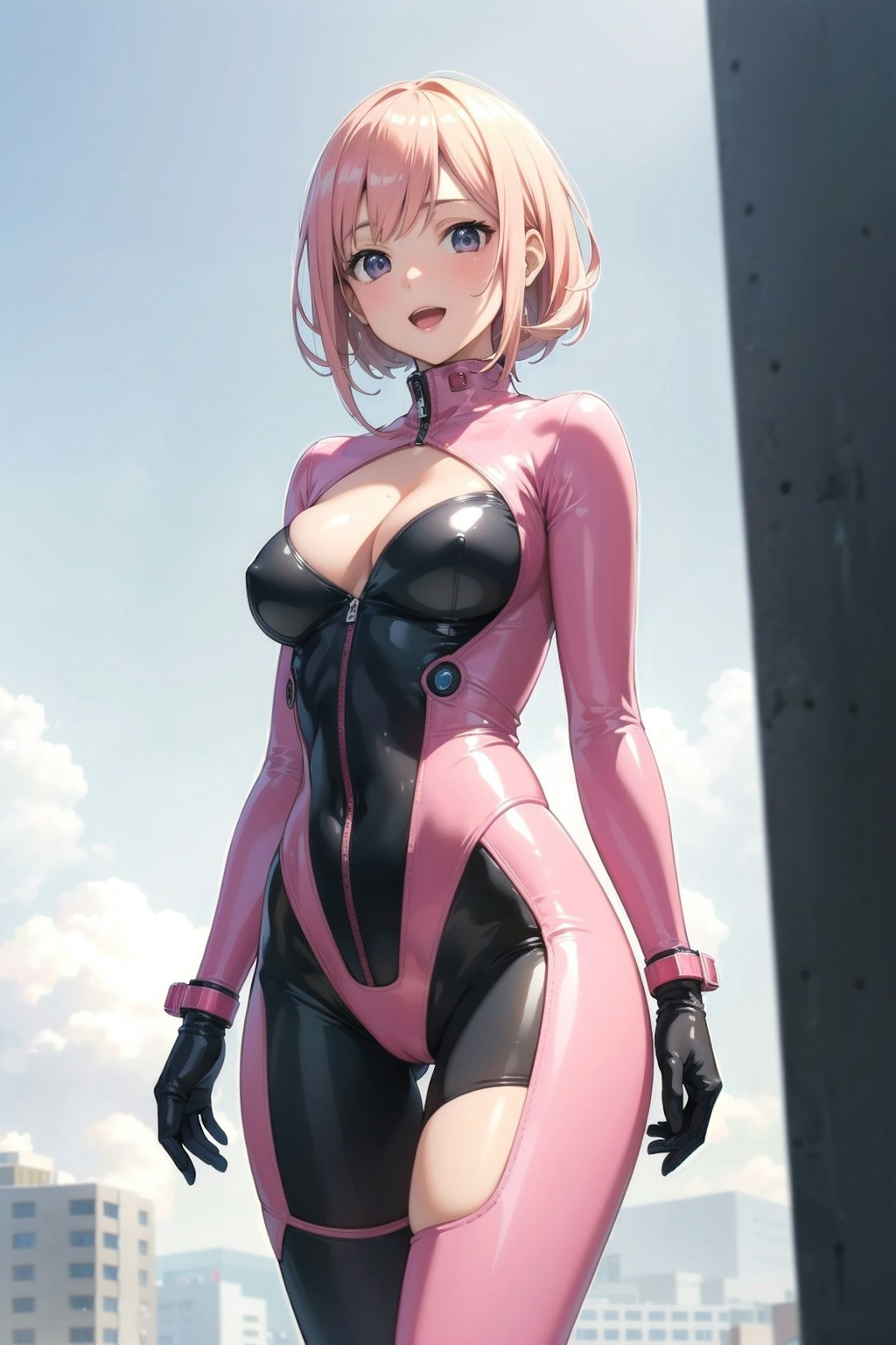 plastic suit