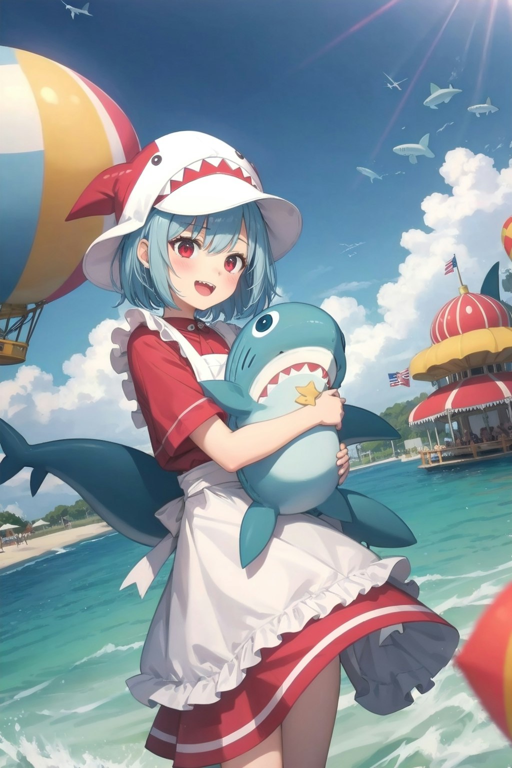 V4Bでサメ美ちゃん