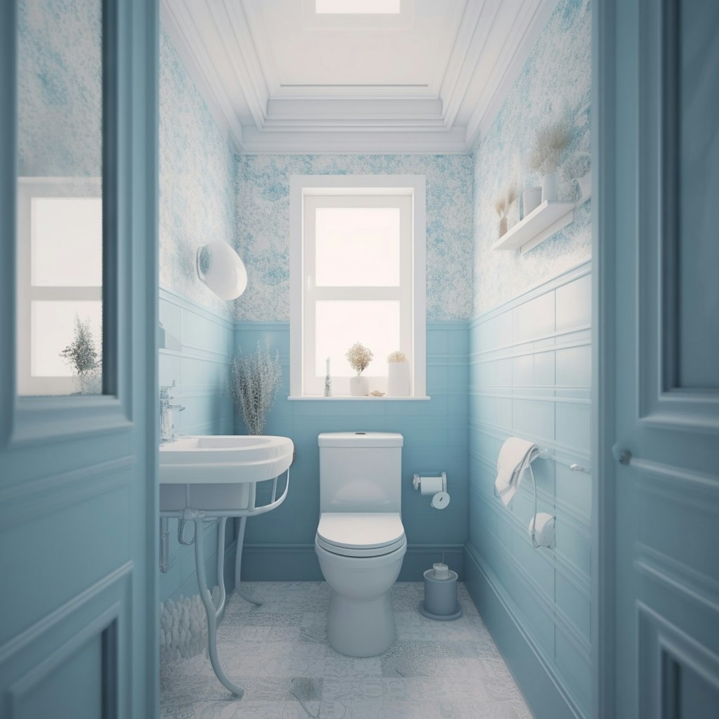 Pastel Toilet