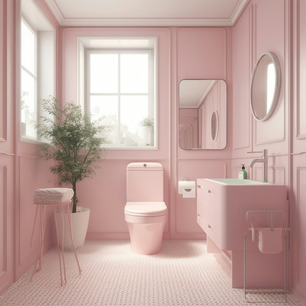 Pastel Toilet