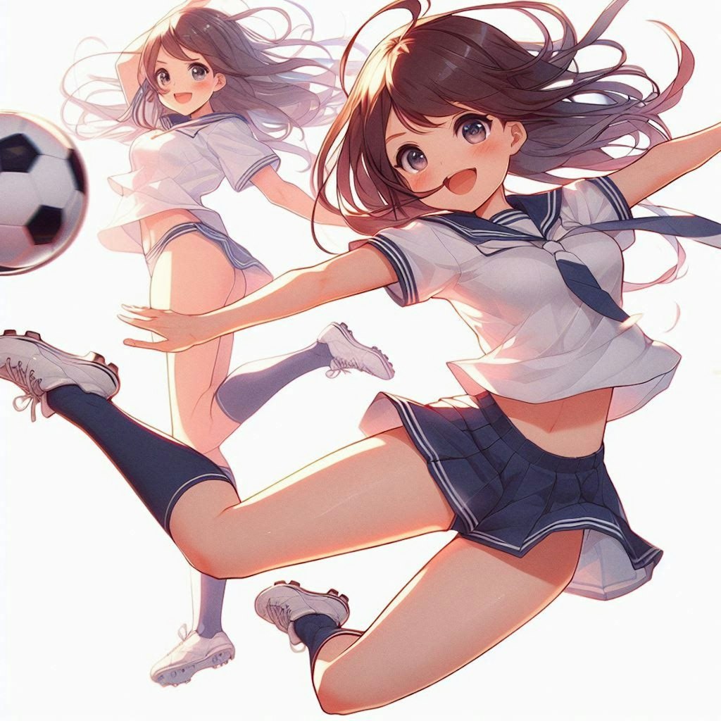 はいてないサッカー（Copilot）