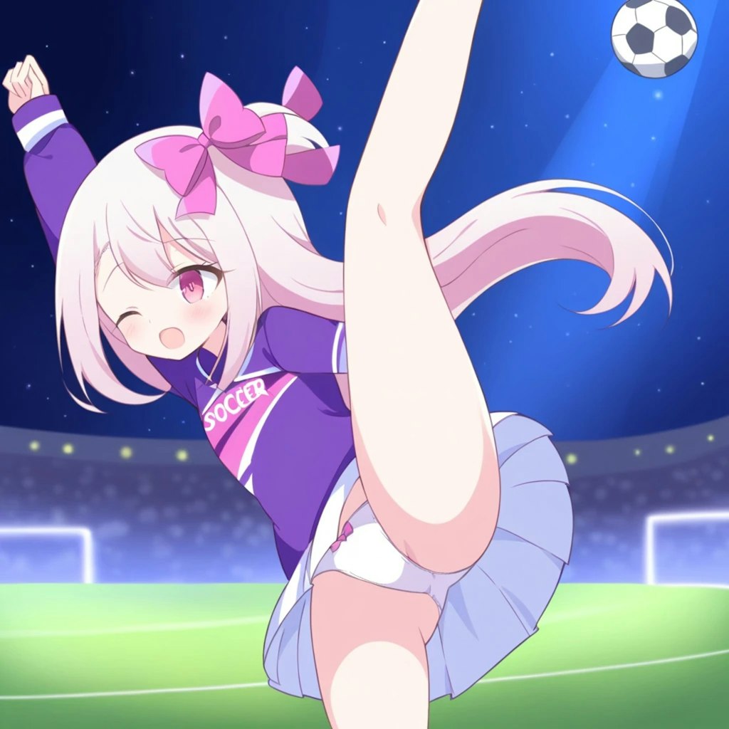 サッカー少女