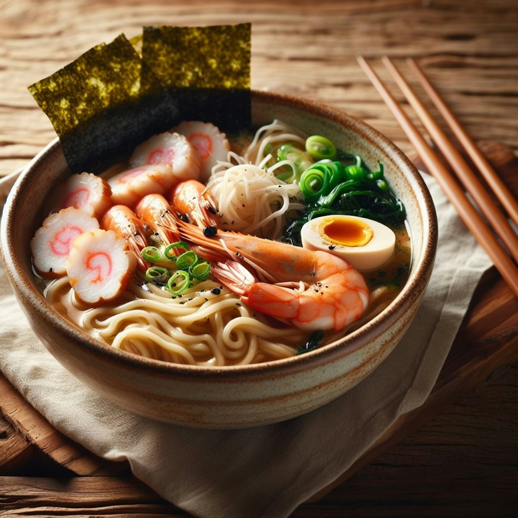 和風seafood noodle