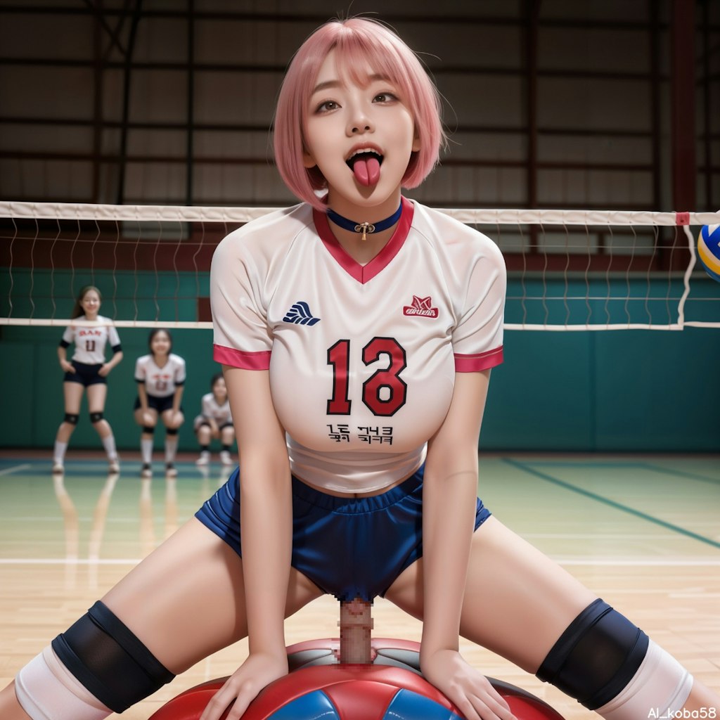 Vol19_Volleyball girl NSFW