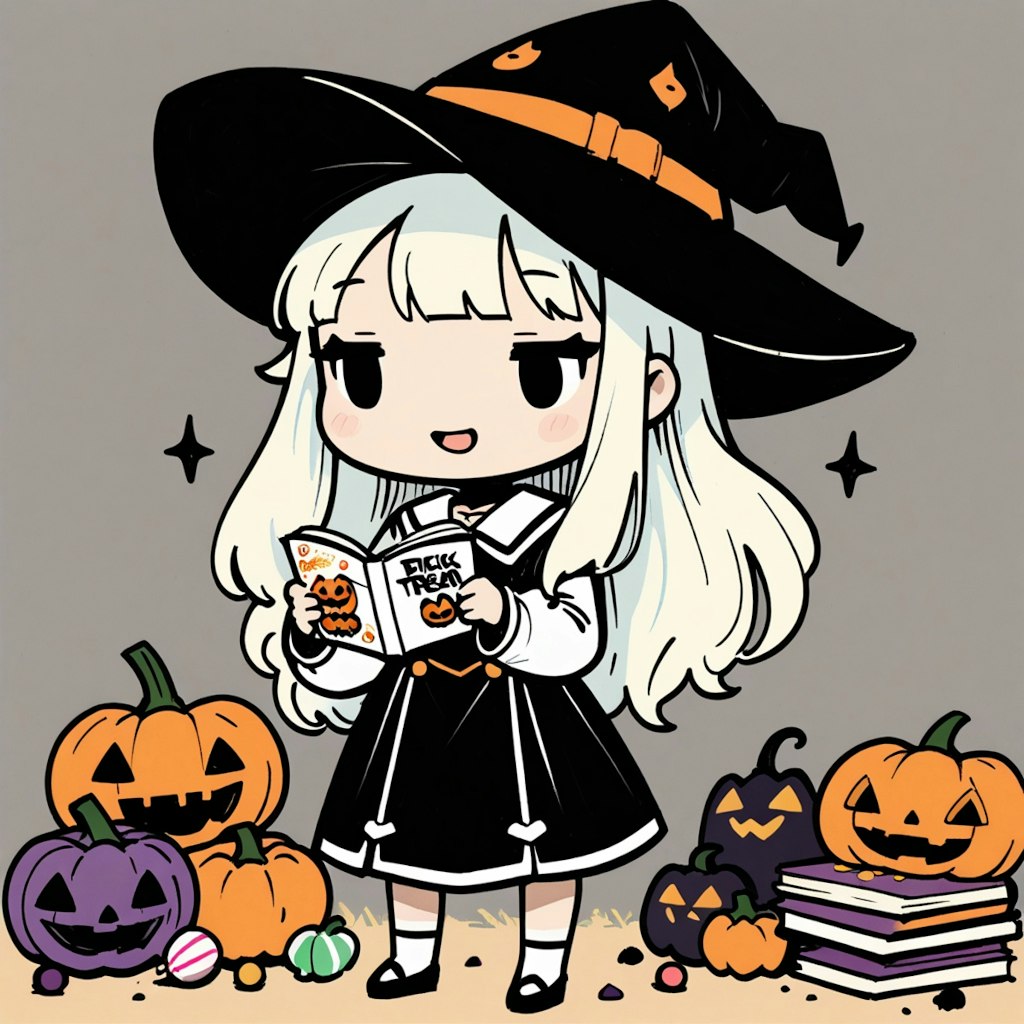 ハロウィン魔女ちゃん