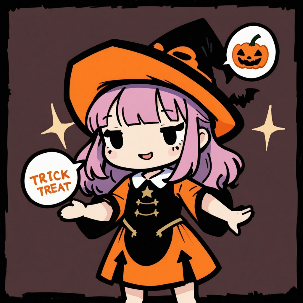 ハロウィン魔女ちゃん