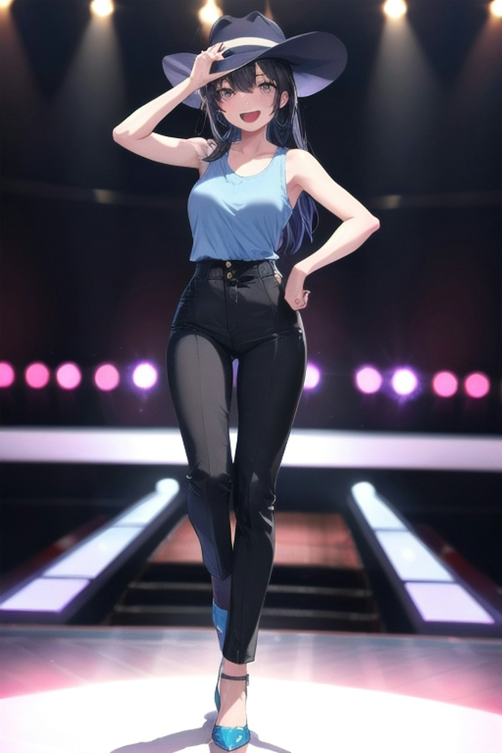かっこかわいいダンサー白鳥英美梨　スペシャルダンスショー！　レインボーダンス・ブルー！