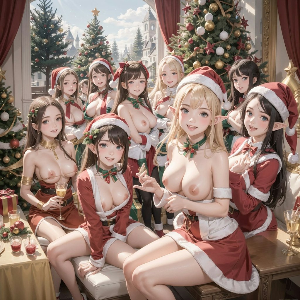 エルフのクリスマスパーティー