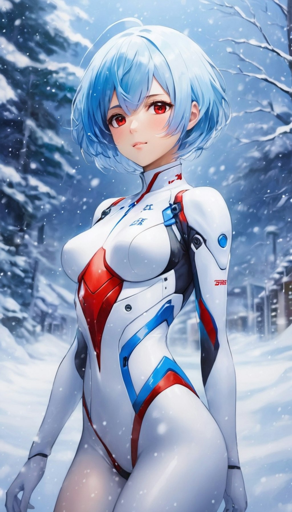 雪のレイちゃん