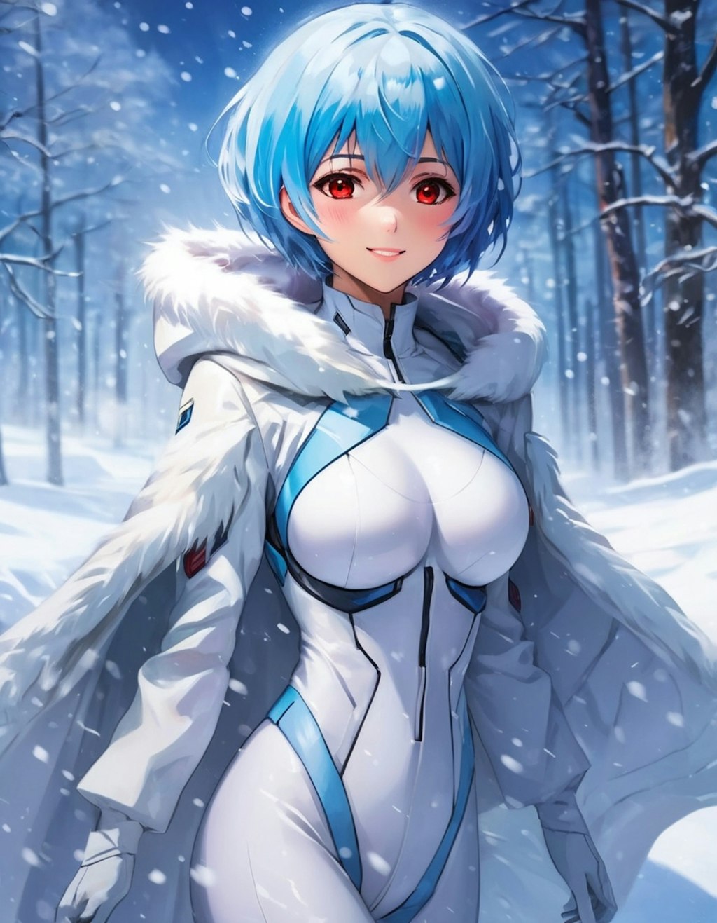 雪のレイちゃん