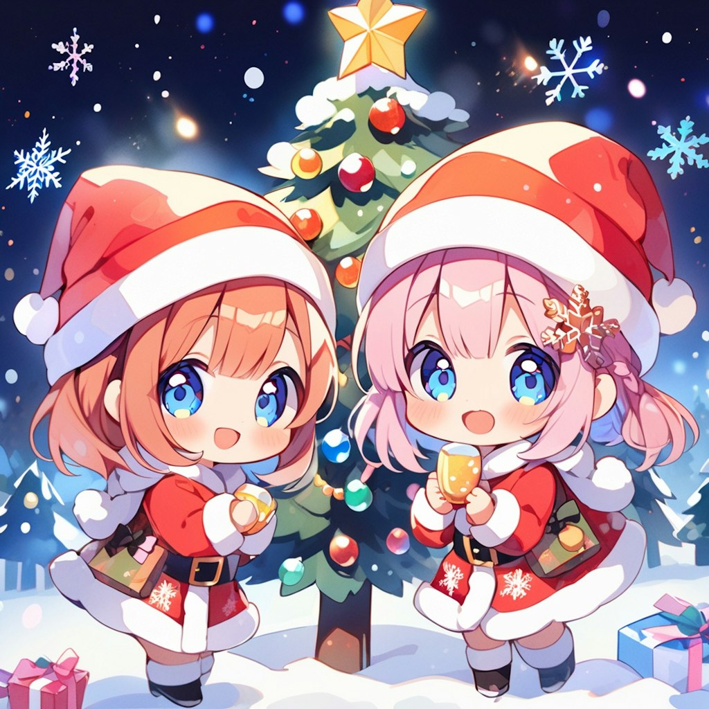 仲良しちゃん達のクリスマス