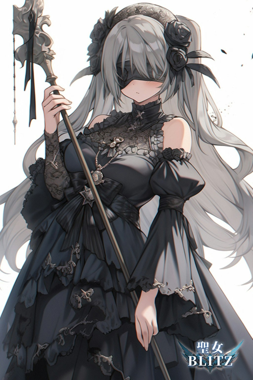 黒ドレス聖女