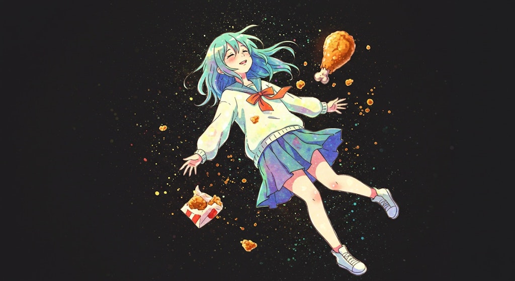 おこぼれ唐揚げ