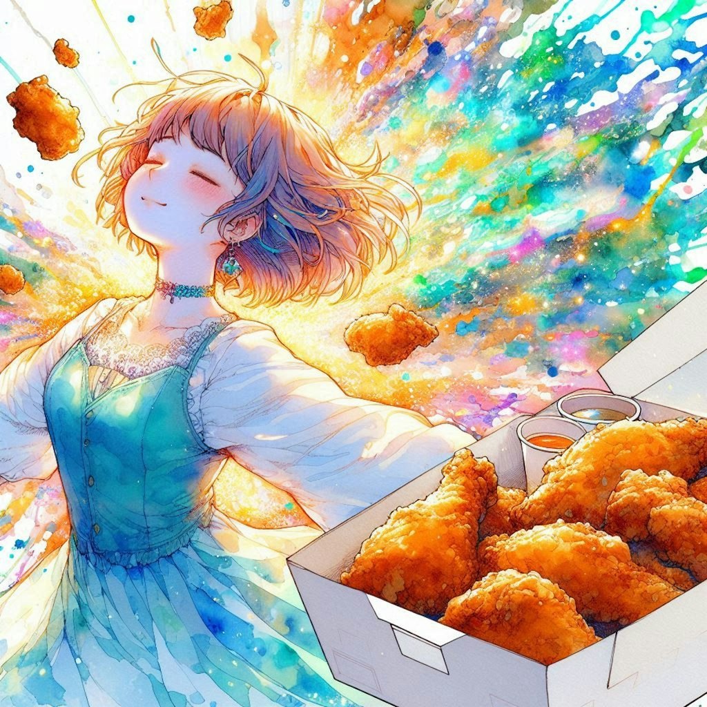 おこぼれ唐揚げ