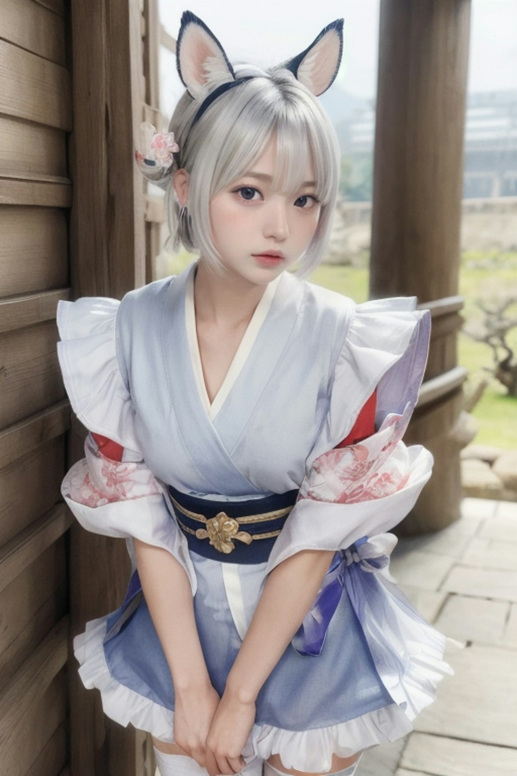 ご参拝の犬ちゃん