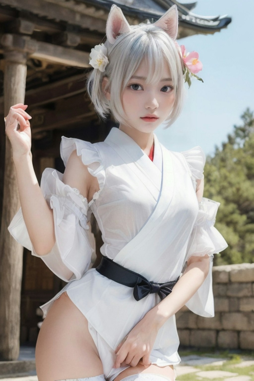 ご参拝の犬ちゃん