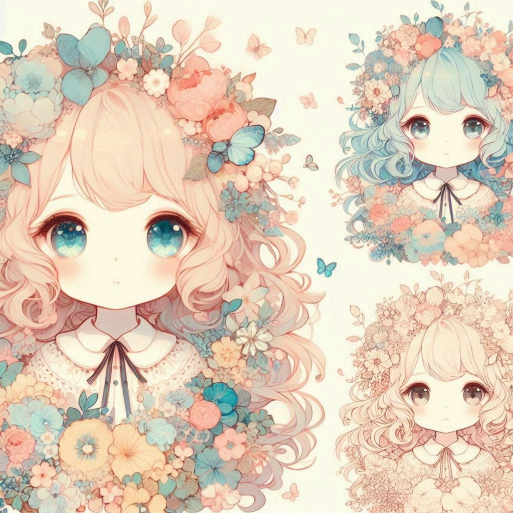 Flower doll